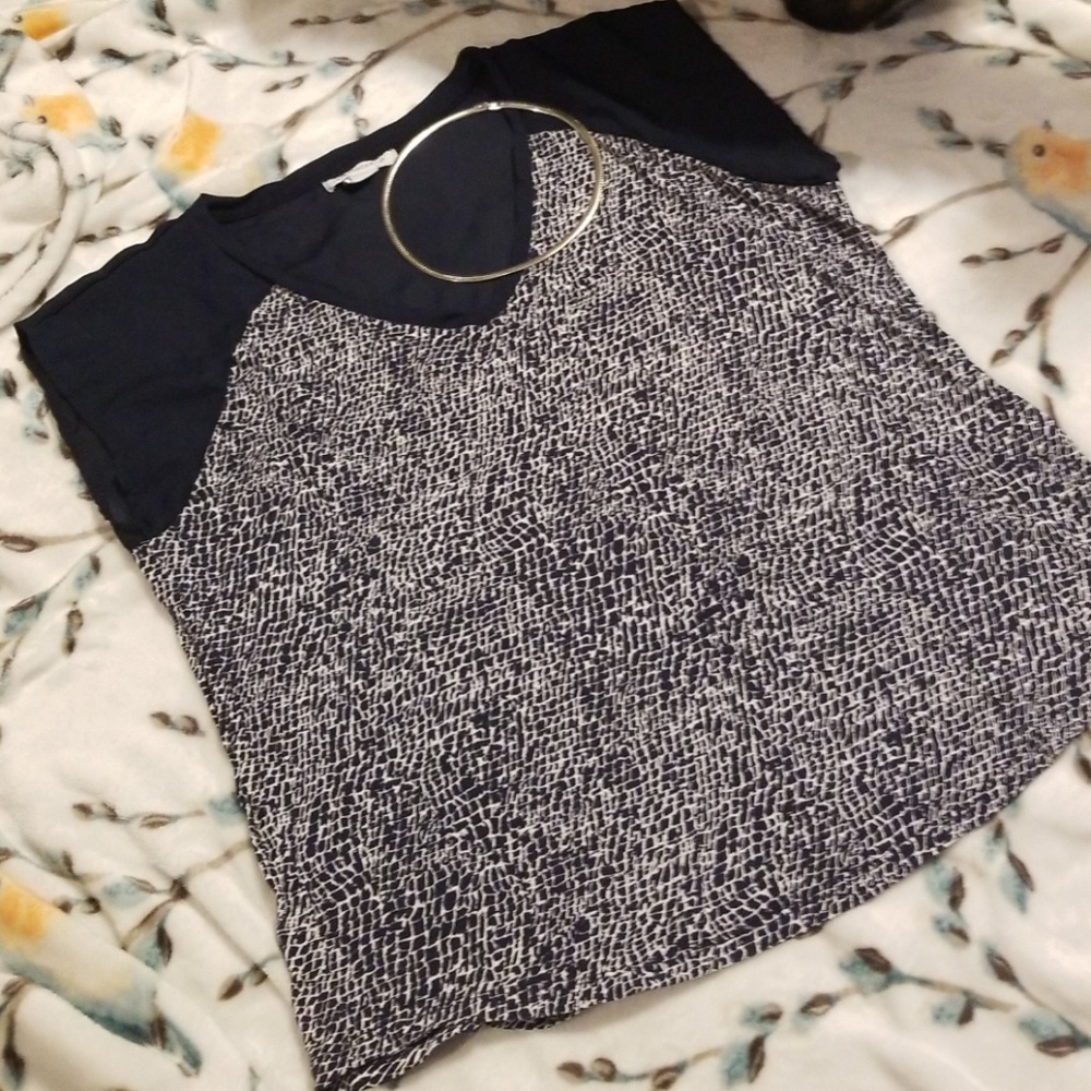 Liz Claiborne Sheer top.